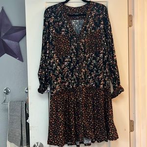 Women’s Maeve floral long sleeve dress